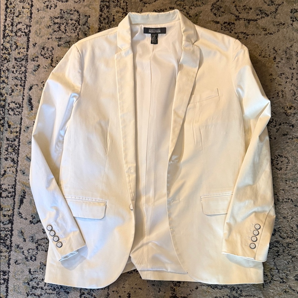 Kenneth Cole Reaction White Blazer